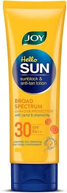Joy Hello Sun Sunscreen back