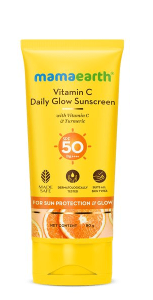 Mamaearth Vitamin C Glow Sunscreen front
